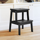 Wooden Step Stool for Adults with 400Lb, Wood Step Stool,Adults Step Stool, Step