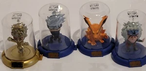 LOT OF 7 NARUTO ZAG TOYS Anime - Glass Display Cases - FREE SHIPPING ! - Picture 1 of 6