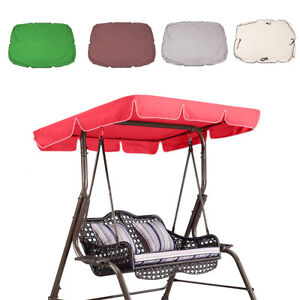 Replacement Canopy for Swing Seat Garden Hammock 2 3 Seater Spare Cover Sunshade