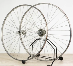 CAMPAGNOLO RECORD NISI LAUFRÄDER 700c 28" SCHLAUCH RENNRAD VINTAGE 70ER 80ER ALT - Bild 1 von 13