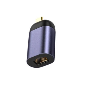 USB C to Ethernet Adapter RJ45 100M to Type C Network Adapter for MacBook Pro. - Picture 1 of 8