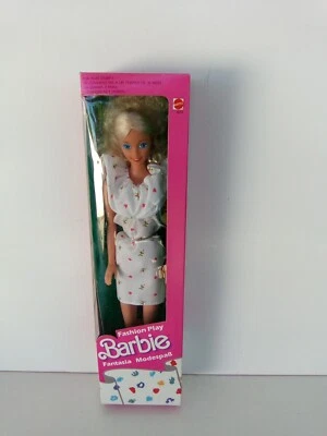 Mattel Raro 1987 Moda Brincar Barbie Fantasia Boneca Estrangeira #4854 ROUPA RARA NOVA - Imagem 1 de 4
