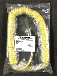 Juego de cables en espiral Turck RKM 30-2M/S90-SP 2 m hembra minifast a cables voladores 3 cables - Imagen 1 de 4