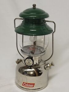 Coleman 202 gas lantern (7/61) - Professional single mantle camping 