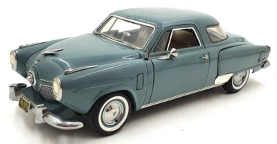 Trademark Models 1/18 Scale Diecast DC29722L - 1950 Bullet Nose Studebaker Blue - Image 1 of 4