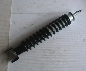 SCOOTER MOPED MONO SHOCK ABSORBER 350mm 8mm TOP BOLT & 48mm BOTTOM FORK FITTING - Picture 1 of 5