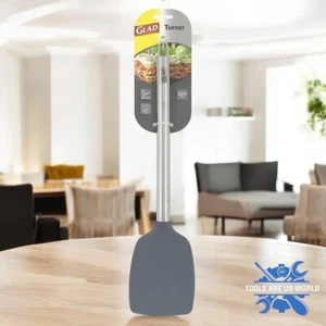 Glad Nylon Head Turner Spatula w/ Stainless Steel Handle Kitchenware Cooking NEW - Picture 1 of 6