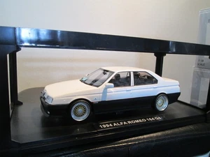 1 : 18  Alfa Romeo 164 Q4   weiß/white   BBS Felgen  Umbau / Tuning - Bild 1 von 9