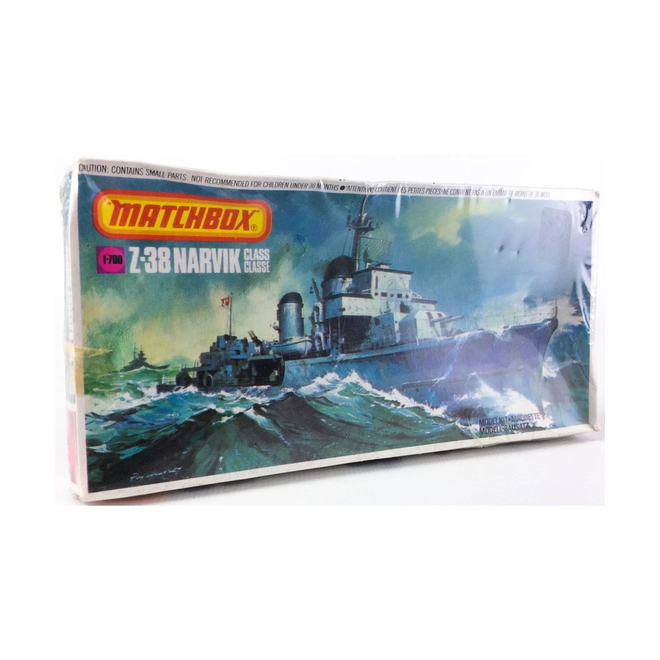 Matchbox Model Kit Z-38 Narvik Class Fair/NM - Image 1 of 1