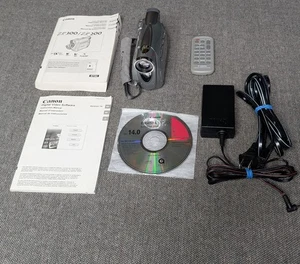 Canon ZR200 ZR200A MiniDv Stereo Camcorder Video Camera - Card Error  - Picture 1 of 14