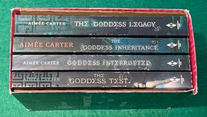 The Goddess Test Boxed Set by Aimee Carter 4 Trade PB Harlequin Teen NO POSTER - Imagen 1 de 20
