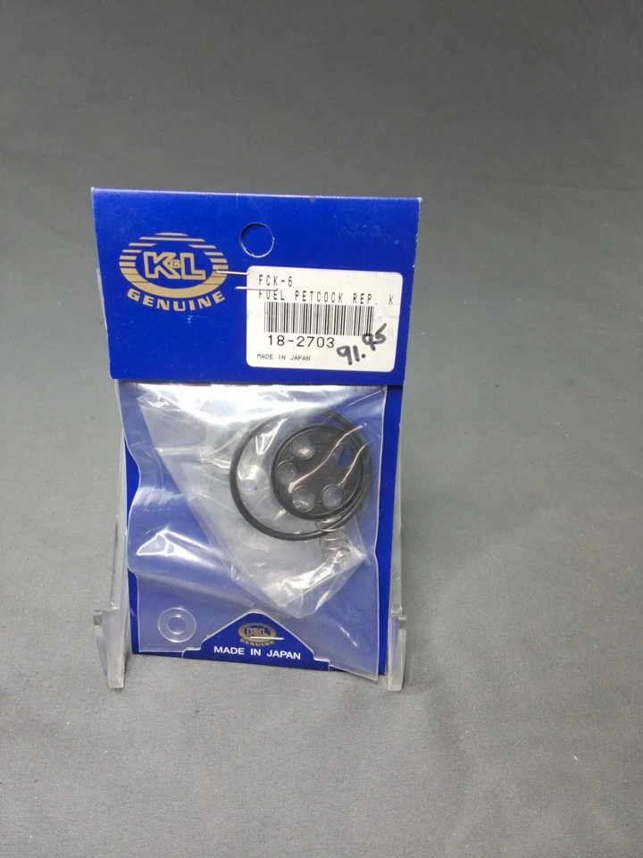 Kit de reconstrucción genuino K & L Fuel Petcock ~ eje Kawasaki KZ1100A 81-83; 18-2703 Foto 1 de 1