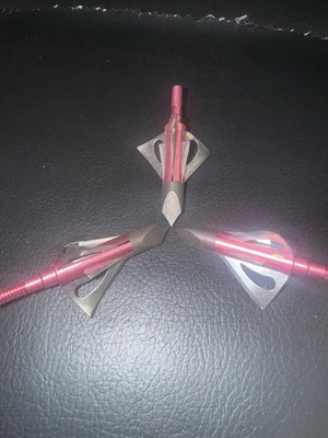 3 Heads. Crimson Talon Broadheads X2J 100-grain FREE SHIPPING - Image 1 of 2