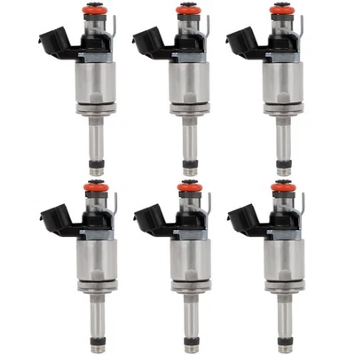 New For Lincoln Mkx 2016-2018 2.7L/Ford F-150 Edge 2015-2017 6* Fuel Injectors - Imagem 1 de 4