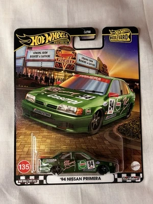 Nissan Primera 2025 Hot Wheels Boulevard #135 - 94 (verde - Castrol) Foto 1 de 2