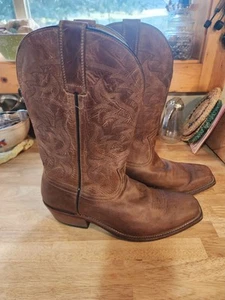 Moonshine Spirit Crazy Horse Cowboy Boots BBM85 Brown Leather Men's 10EE - Picture 1 of 10