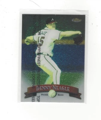 1998 TOPPS FINEST BASEBALL REGULAR BASE SERIES SINGLES - Image 1 of 2