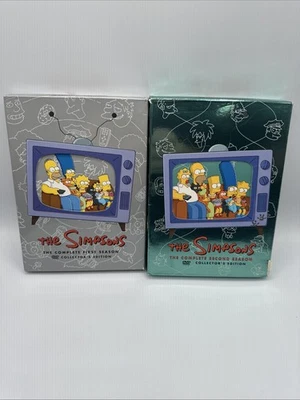 The Simpsons Seasons 1 and 2 DVD Box Set Collector’s Edition - Image 1 of 4
