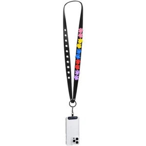 Paw phone decorative strap black - Picture 1 of 4