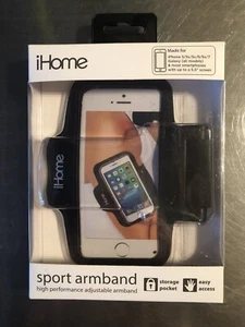 iHome Sport Armband iPhone, all Galaxy & most smart phones 5.5” Screen - Picture 1 of 4