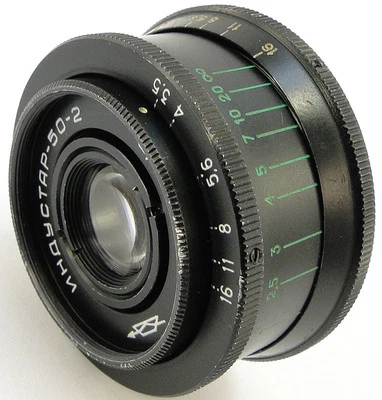 ⭐CLA'd⭐ 1975! INDUSTAR 50-2 3,5/50 Русский объектив держатель M42 Canon EOS Sony A 7 9 - Изображение 1 из 4