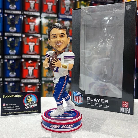 JOSH ALLEN Buffalo Bills 2022 Season “Bills Mafia Base” Exclusive NFL Bobblehead Cover
