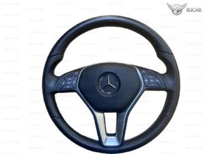 Original Mercedes Lenkrad Leder Holz Steering wheel für  E Klasse Coupe W207 CLA - Bild 1 von 2