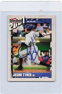 2001 Team Best #96 Jason Tyner Norfolk Signed Auto *J1044 - Picture 1 of 2