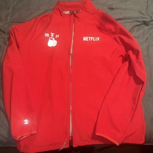 Exclusive Jake Paul vs Mike Tyson Official Netflix Jacket - Picture 1 of 10