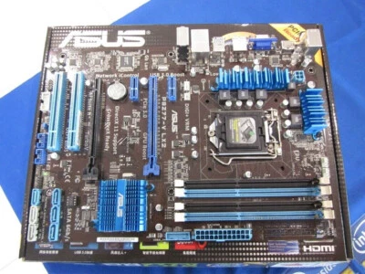 For ASUS P8Z77-V LX2 motherboard Z77 LGA1155 4*DDR3 32G VGA+DVI ATX Tested ok - Photo 1/2