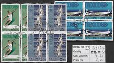 1968 CYPRUS OLYMPIC GAMES MEXICO BLOCK (MNH WITH COMMEMORATIVE CANCELLATION)