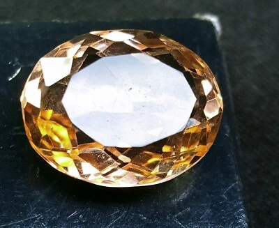 Oval Shape Brazil Peach Color Morganite Loose 15-16Ct Gemstone Jewelry Making - Image 1 of 4