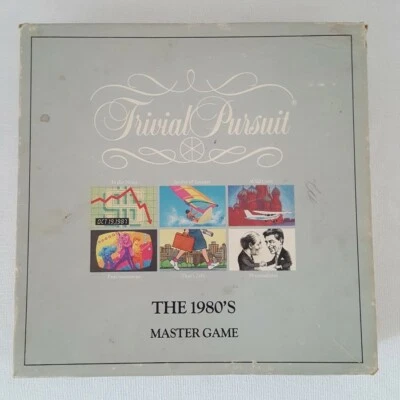 Trivial Pursuit The 1980's Master Game Parker Brothers No. 6009 1989 - Image 1 of 4