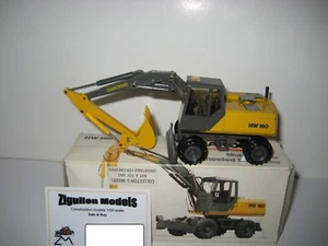 HANOMAG HW 160 BAGGER TIEFLÖFFEL MOBIL SCHLÜTER #2817.4 CONRAD 1:50 OVP - Picture 1 of 3
