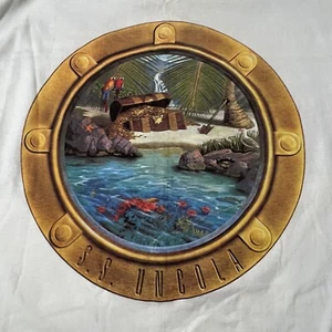 National Mills SS Uncola 7 Up T Shirt Sz Large Single Stitch VTG 1993 Treasure - Picture 1 of 7