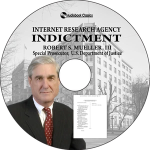 The Internet Research Agency Indictment - MP3CD Audiobook in CD sleeve - Imagen 1 de 6