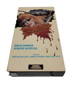 Dont Go Into The Woods 1983 VHS Rare Horror Slasher 80's - Picture 1 of 8
