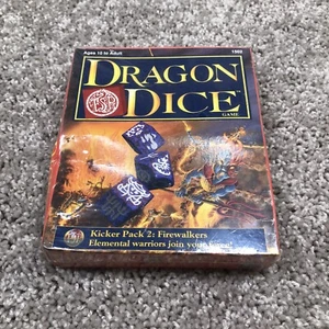 TSR Dragon Dice Game Kicker Pack 2: Firewalkers BRAND NEW SEALED Vintage 1996 - Picture 1 of 3