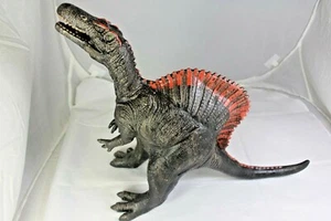 Juguete de dinosaurio de goma suave grande fangosa Spinosaurus regalo de Navidad Navidad Año Nuevo - Imagen 1 de 5