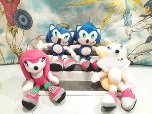 Sega Sonic the Hedgehog Plush 2003 Fun-4-all Knuckles Tails - Picture 1 of 11