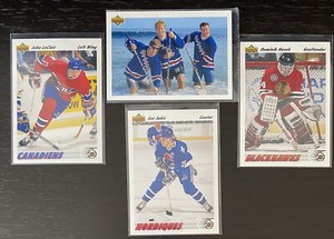 (VA) 1991 UPPER DECK HOCKEY SINGLES 500-700**SELECT**Your Cards🔽