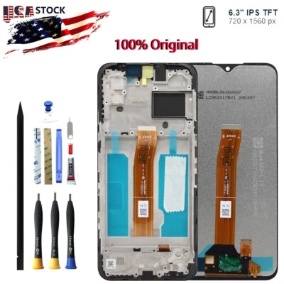 Conjunto de marco digitalizador de pantalla táctil pantalla LCD fabricante de equipos originales para Nokia C210 TA-1584 EE. UU. Foto 1 de 4