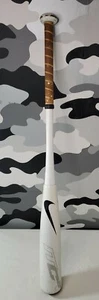 Nike ZR91 BBCOR Ultra Light Speedlink Baseball Bat 31/21 -10 Aero-Cap White - Picture 1 of 5