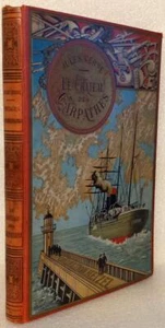 Le Chateau Des Carpathes - Jules Verne -  First edition - Gold Steamer - Picture 1 of 8