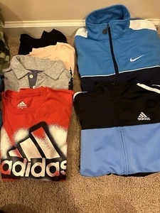 Bundle Boys Size 9 And Size 10 Shirts,Sweaters,Long Sleeve Gently Used - Picture 1 of 4