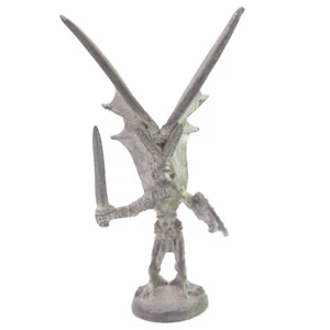 Vtg 2-5/16" Ral Partha Winged Gremlin 01-005 v3 Pewter Miniature Figurine - Picture 1 of 4