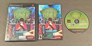 World Championship Poker (Sony PlayStation 2, 2004) COMPLETE + TESTED - Picture 1 of 1