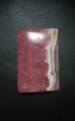 Piedra preciosa suelta cabujón rodocrosita natural forma baguette 23,20 quilates J 650 Foto 1 de 4