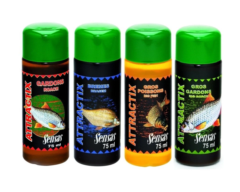 Sensas Attractix 75ml Booster für Köder Futter Lockstoff - Bild 1 von 1