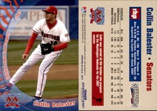 Collin Balester 2007 Grandstand Eastern League Top Prospects #NNO Card